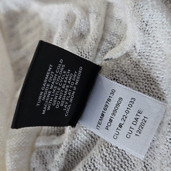 Torrid Cream Open-Front Three Quarter Sleeve Cropped Caridigan Shrug Size 1X - Picture 7 of 14